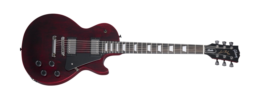 Les Paul Modern Studio Electric Guitar - Wine Red Satin