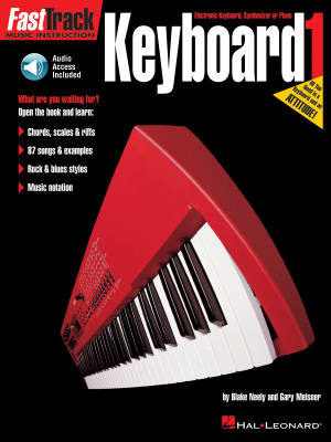 FastTrack Keyboard Method Book 1 - Meisner/Neely - Piano - Book/Audio Online