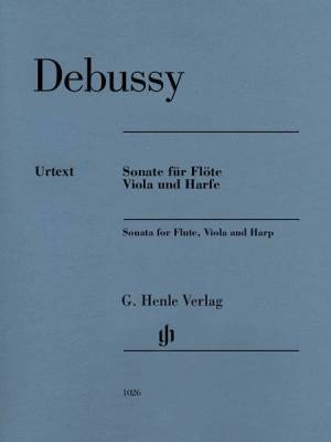 G. Henle Verlag - Sonate pour flte, alto et harpe
