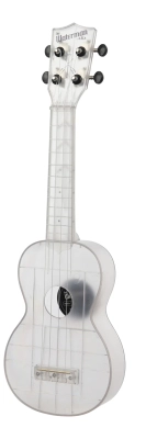 Waterman Soprano Ukulele - Frosted Glass Transparent