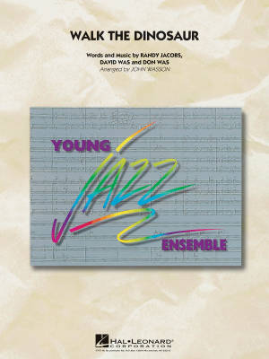 Hal Leonard - Walk the Dinosaur - Jacobs/Was/Wasson - Jazz Ensemble - Gr. 3