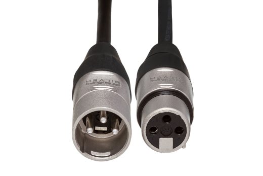 Pro Balanced Interconnect Cable, REAN XLR3M to XLR3F - 15ft