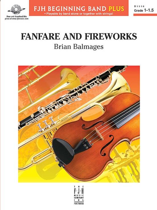 Fanfare and Fireworks - Balmages - Concert Band - Gr. 1 - 1.5