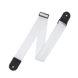 Levys - 2 Poly Adjustable Guitar Strap with Metal Ends - White