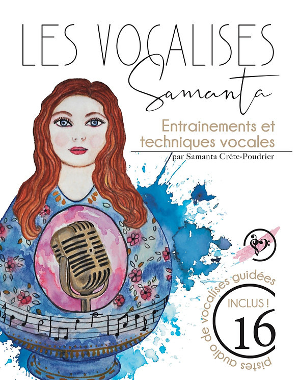 Les Vocalises Samanta - Crete-Poudrier - Voice - Book/Audio Online