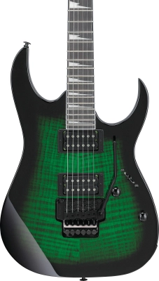 GIO RG Electric Guitar - Transparent Emerald Burst