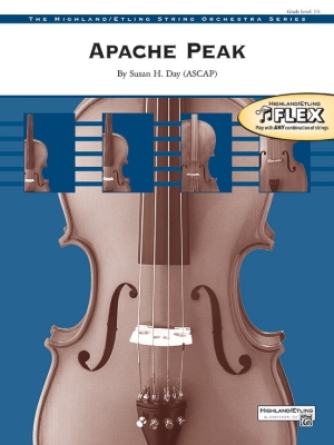 Alfred Publishing - Apache Peak - Day - String Orchestra (Flex) - Gr. 1.5