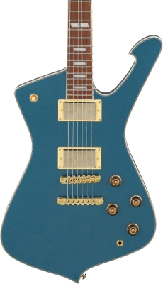 Iceman Electric Guitar with Gigbag - Antique Blue Metallic