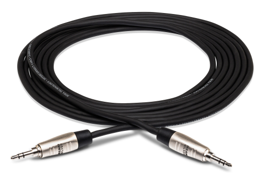 Hosa - Balanced Interconnect Rean 3.5mm TRS to Same, 15 Foot