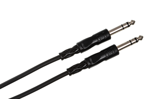 Single Cable, Stereo 1/4\'\' TRS to Same, Phono, 25 Foot