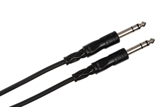 Single Cable, Stereo 1/4\'\' TRS to Same, Phono, 5ft