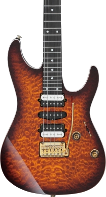 AZ Premium Electric Guitar with Gigbag - Dragon Eye Burst