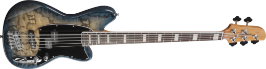 Talman Standard 5-String Electric Bass - Cosmic Blue Starburst