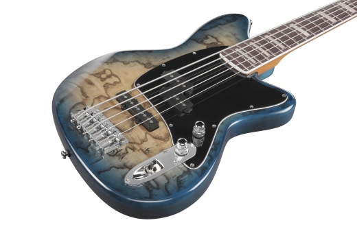 Talman Standard 5-String Electric Bass - Cosmic Blue Starburst