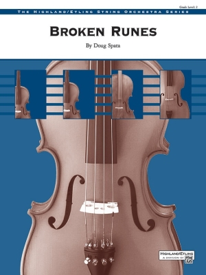 Alfred Publishing - Broken Runes - Spata - String Orchestra - Gr. 2