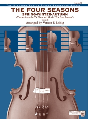 Alfred Publishing - The Four Seasons (Spring, Winter, Autumn) - Vivaldi/Leidig - String Orchestra - Gr. 2