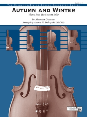 Alfred Publishing - Autumn and Winter - Glazunov/Dabczynski - String Orchestra - Gr. 2.5