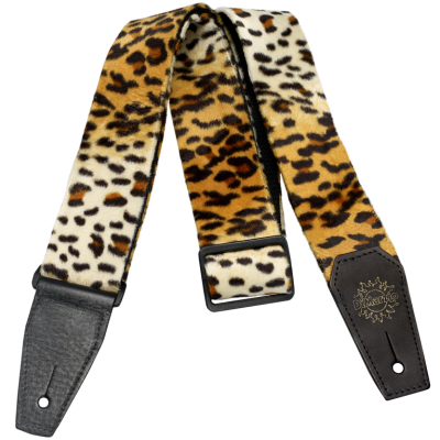DiMarzio - Cheetah Guitar Strap with Leather Ends
