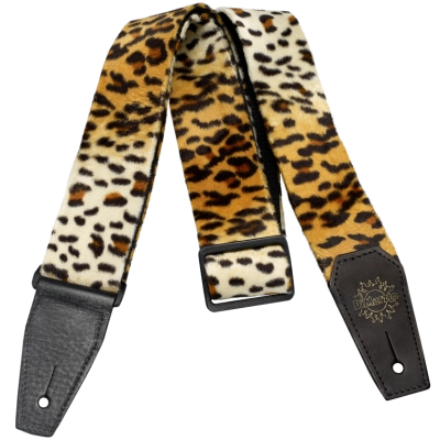 DiMarzio - Cheetah Guitar Strap with Leather Ends