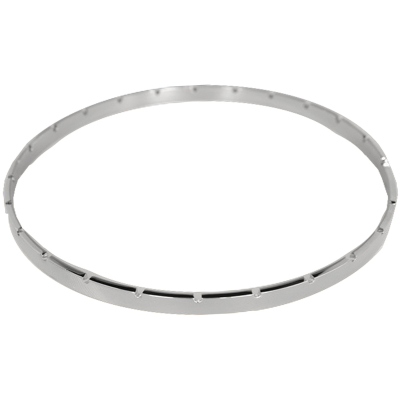 Gold Tone - 11 Notched Tension Hoop - Chrome