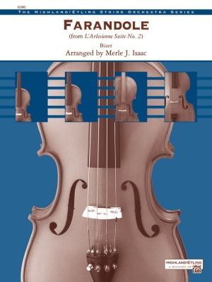 Alfred Publishing - Farandole - Bizet/Isaac - String Orchestra - Gr. 3