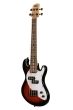 Solid Body 4-String Fretted U-Bass with Gigbag - Tobacco Burst