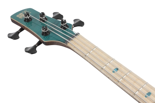 SR Premium Electric Bass Guitar with Gigbag - Caribbean Green Low Gloss