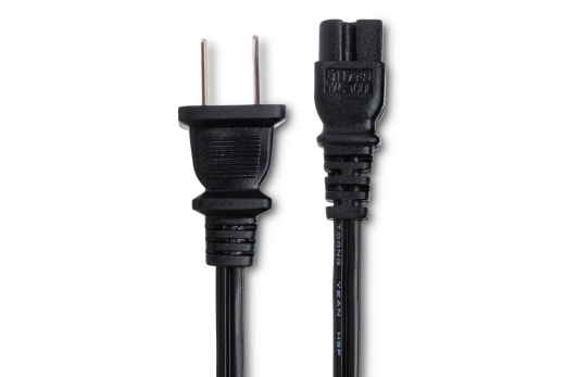 IEC C7 to Nema 1-15 Polarized Power Cord - 8 Foot