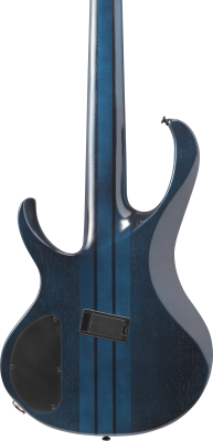 BTB Bass Workshop 5-String Electric Bass, Multiscale - Cosmic Blue Starburst Low Gloss