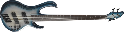 BTB Bass Workshop 5-String Electric Bass, Multiscale - Cosmic Blue Starburst Low Gloss