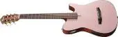 FRH10N Nylon String Acoustic/Electric Guitar - Rose Gold Metallic Flat