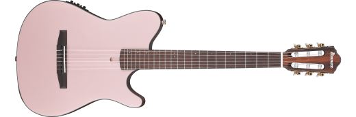 Ibanez - FRH10N Nylon String Acoustic/Electric Guitar - Rose Gold Metallic Flat