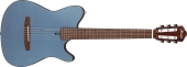 Ibanez - FRH10NIBF FRH Acoustic\/Electric Guitar - Indigo Blue Metallic Flat