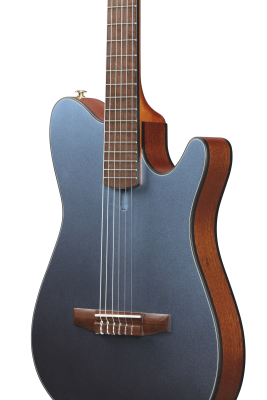 FRH10NIBF FRH Acoustic/Electric Guitar - Indigo Blue Metallic Flat