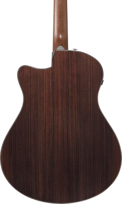 Advanced Auditorium Spruce/Rosewood Cutaway Acoustic/Electric Guitar - Natural High Gloss