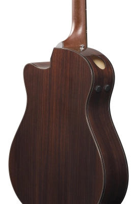 Advanced Auditorium Spruce/Rosewood Cutaway Acoustic/Electric Guitar - Natural High Gloss