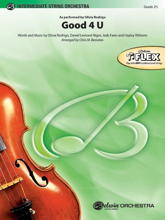 Good 4 U - Rodrigo/Bernotas - String Orchestra - Gr. 2.5