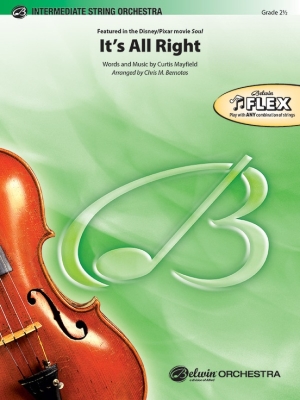 Belwin - Its All Right - Mayfield/Bernotas - String Orchestra (Flex) - Gr. 2.5