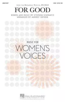 Hal Leonard - For Good