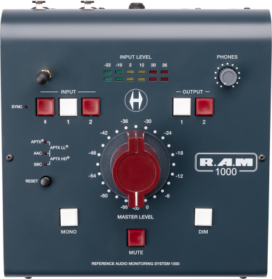 Heritage Audio - R.A.M 1000 Monitor Controller with Bluetooth