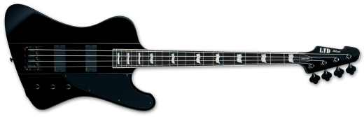 ESP Guitars - LTD Deluxe Phoenix-1004 Electric Bass Guitar - Black