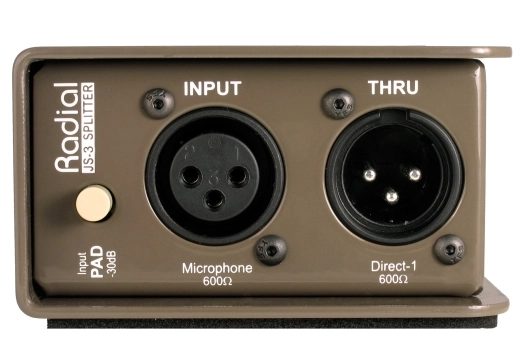 JS3 3-Way Microphone Splitter