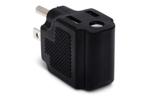 Right Angle Power Adapter Nema 5-15R to Nema 5-15P