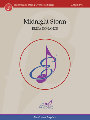 Excelcia Music Publishing - Midnight Storm - Donahoe - String Orchestra - Gr. 2.5