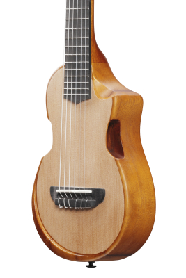 Open Pore Compact Acoustic Guitar with Gigbag - Natural