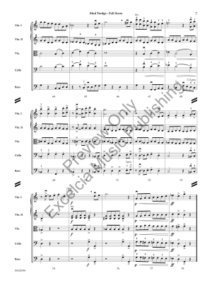 Mud Trudge - Ramsey-White - String Orchestra - Gr. 2.5