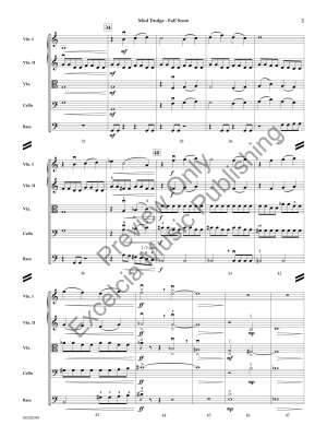 Mud Trudge - Ramsey-White - String Orchestra - Gr. 2.5
