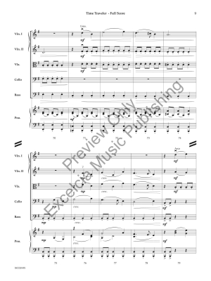 Time Traveler - Parsons - String Orchestra - Gr. 2.5