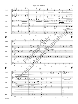 Alpine Rush - Ramsey-White - String Orchestra - Gr. 3