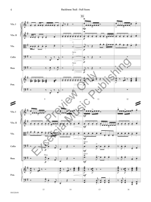 Backbone Trail - O\'Loughlin - String Orchestra - Gr. 3.5